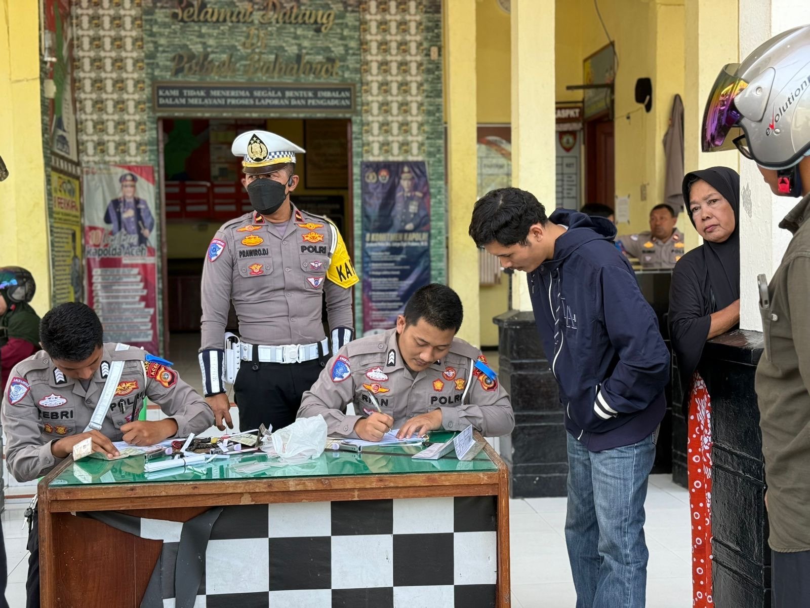 Jelang Akhir OPS Seulawah, Satlantas Abdya Tilang Puluhan Pelanggar