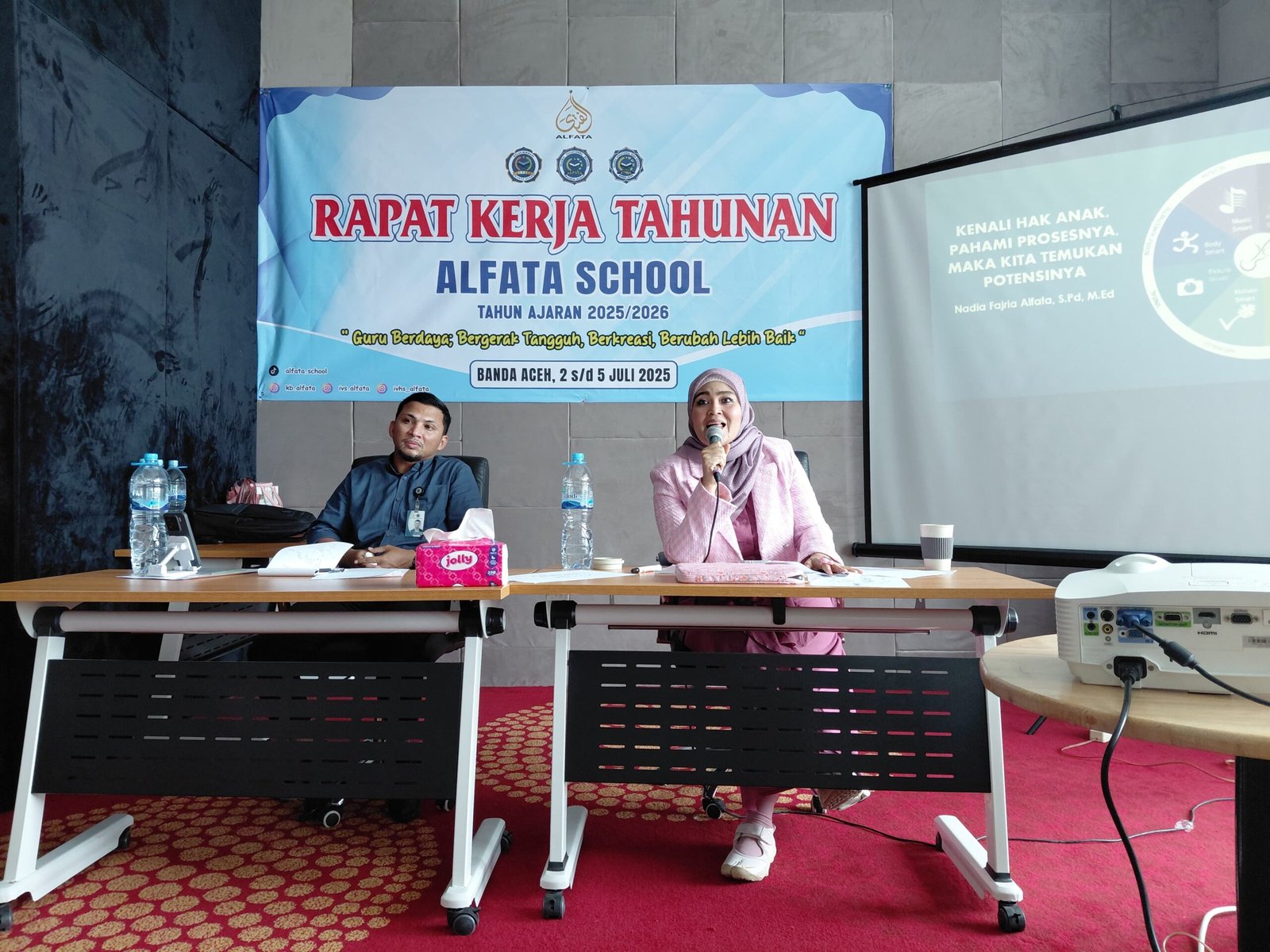 Sambut Tahun Ajaran Baru, Alfata School Gelar Up-Grading dan Raker Tahunan
