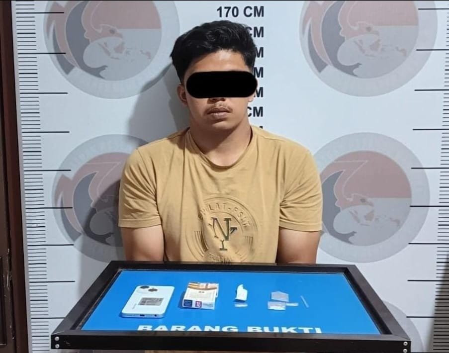 Terdakwa FS pasca diamankan pihak polres bener meriah pada bulan Juni 2025 lalu. MASHURI | RAKYAT ACEH