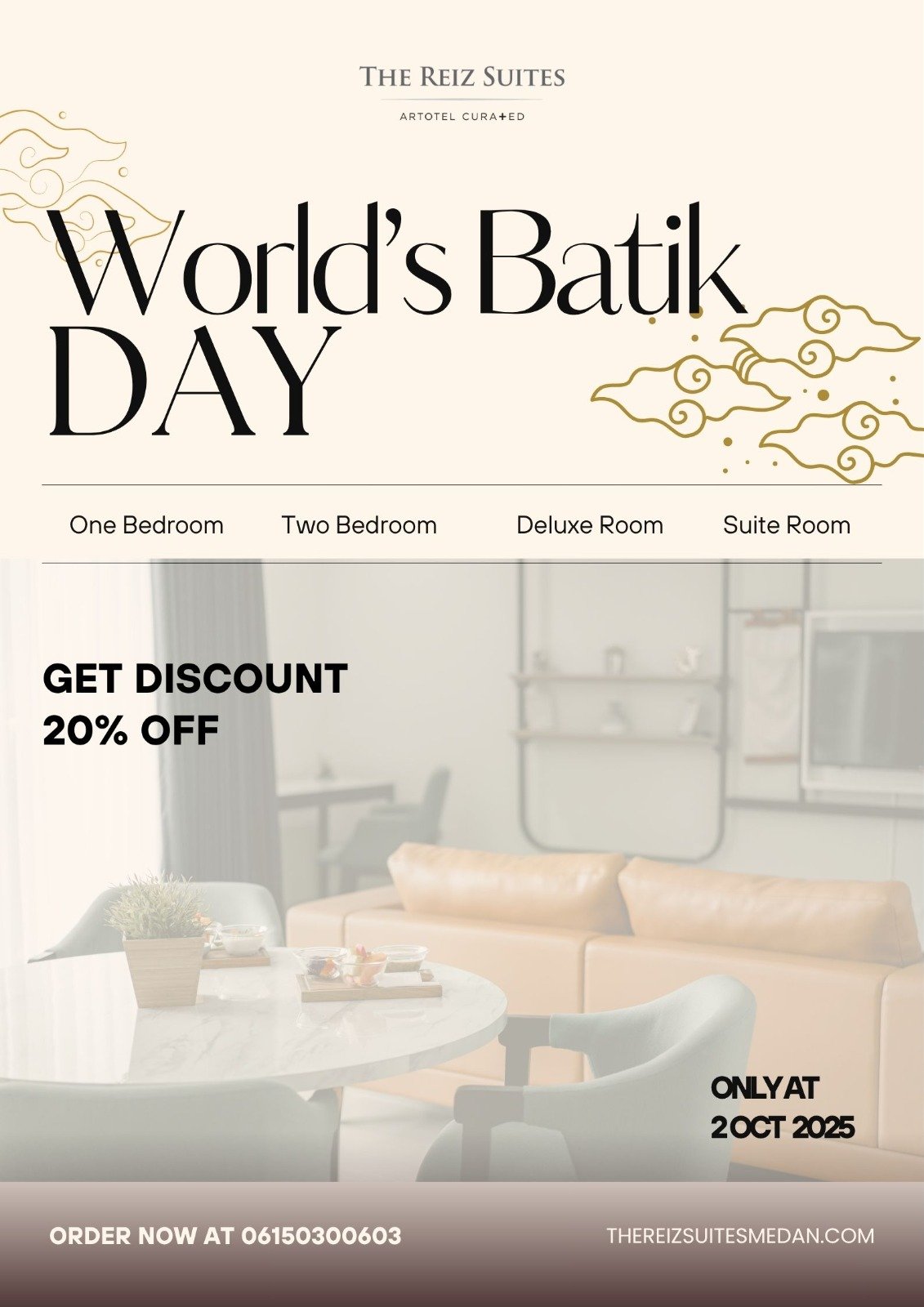 THE REIZ SUITES IKUT MERAYAKAN HARI BATIK NASIONAL DENGAN PROMO SPESIAL