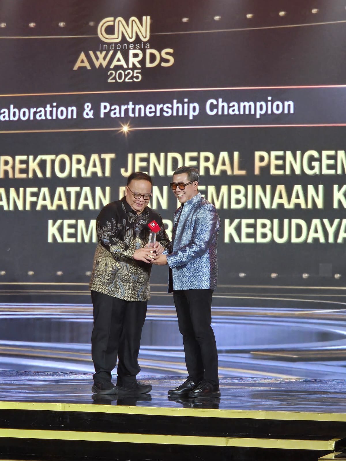 Berkat Manajemen Talenta Nasional (MTN) Seni Budaya, Kementerian Kebudayaan Raih Penghargaan CNN Award