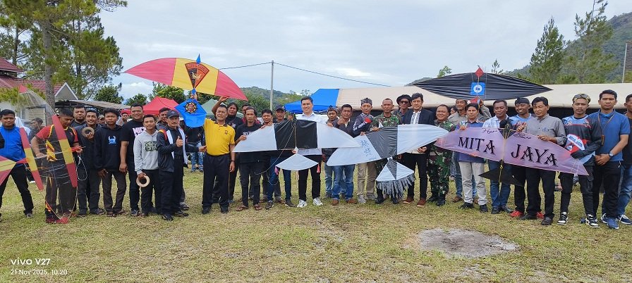 Meriahkan HUT ke-22 Brimob, Polri: Bener Meriah Gelar Open Turnamen Layang-Layang