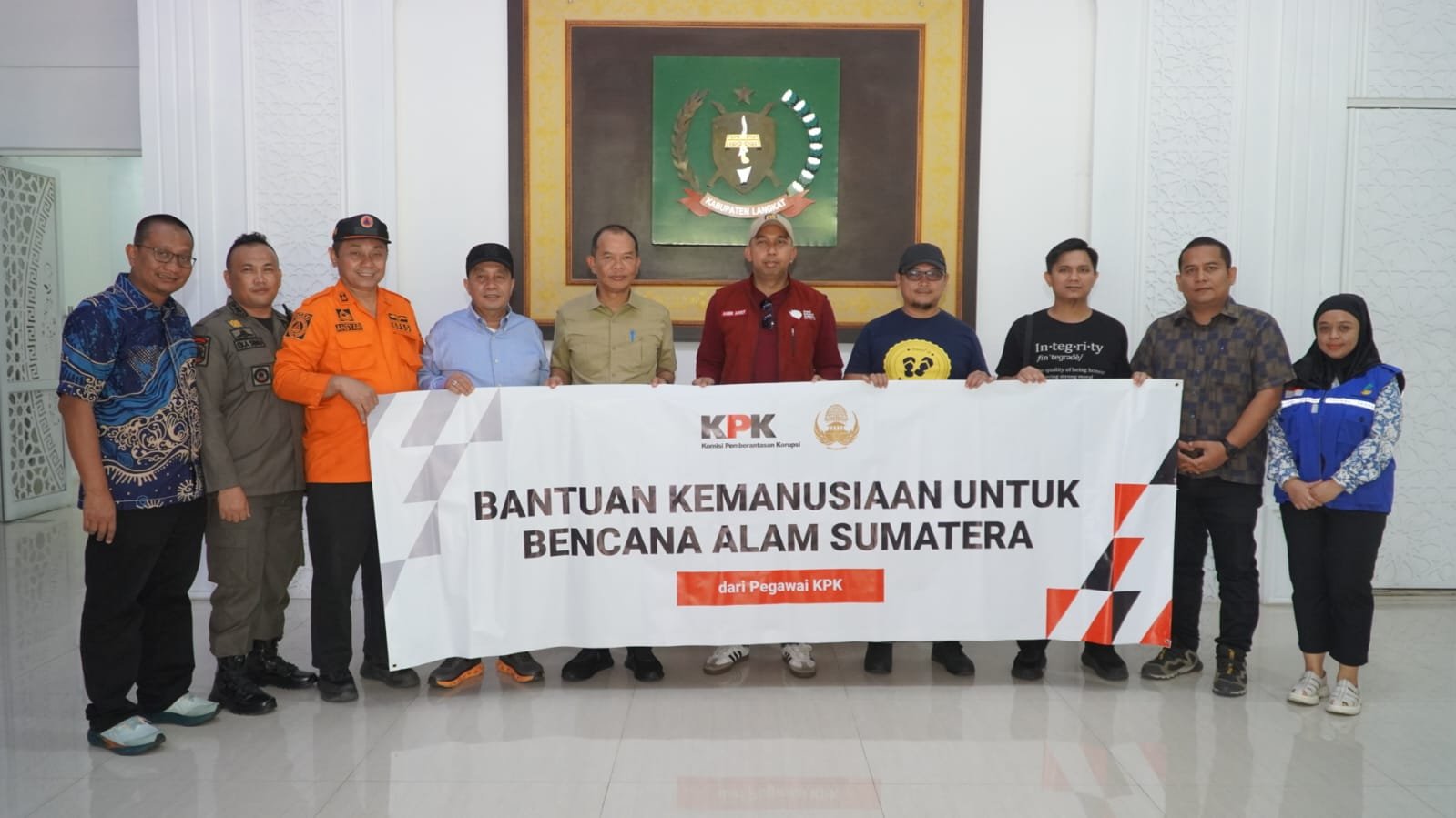 Wujud Solidaritas, KPK Galang Donasi Bagi Korban Bencana Sumut dan Aceh