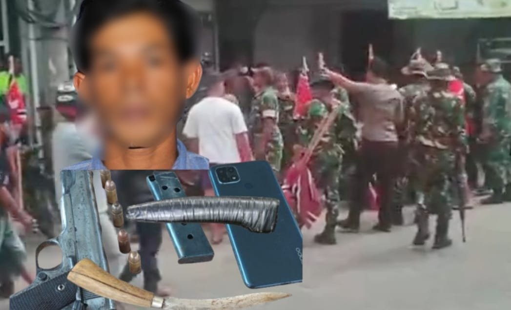 Polisi Usut Kasus Pria Diduga Bawa Senpi dan Sajam dalam Aksi Pengibaran Bendera Aceh di Lhokseumawe