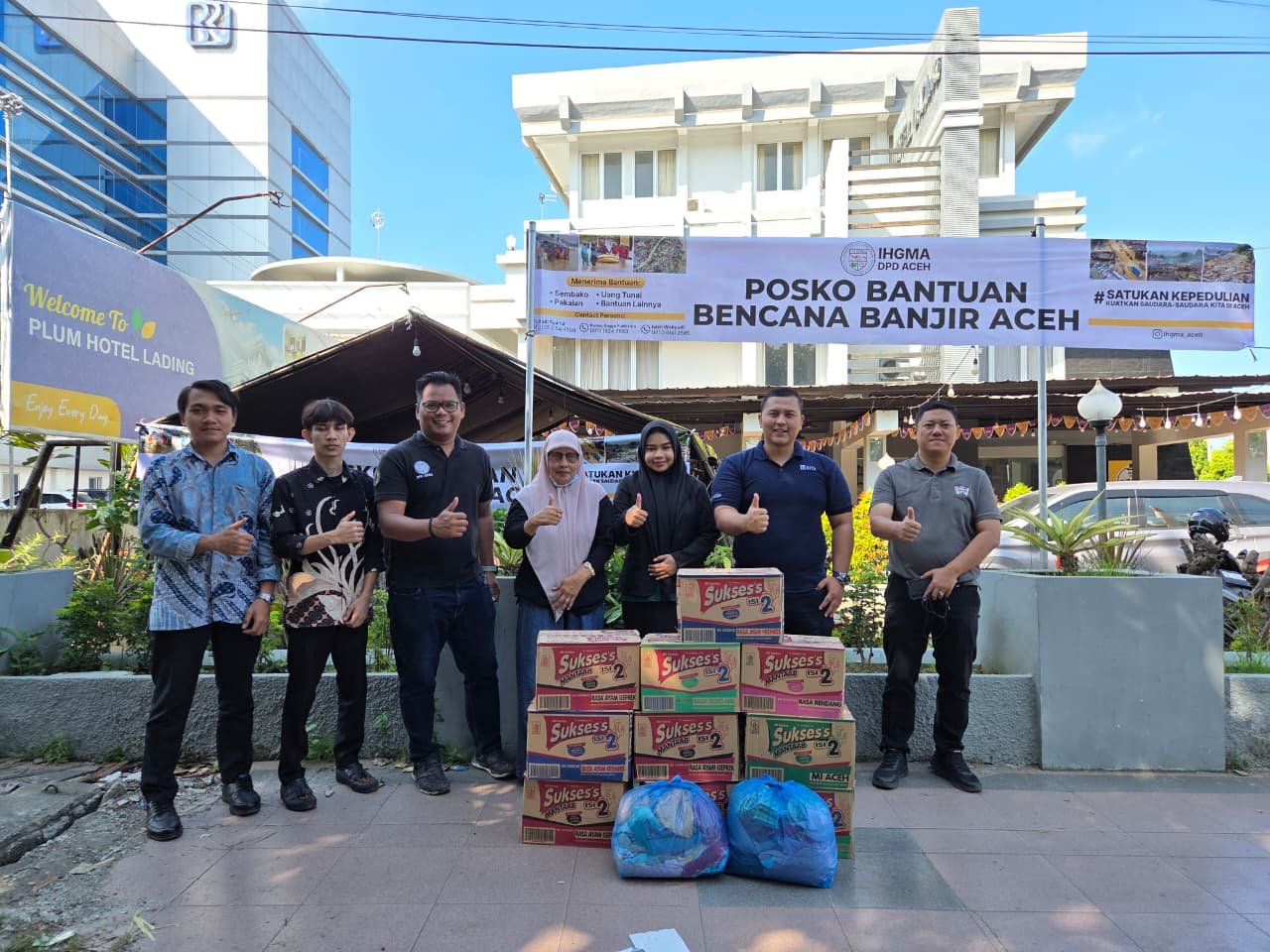 IHGMA Aceh Dirikan Posko Tanggap Bencana dan Buka Donasi untuk Korban Banjir serta Longsor di Aceh