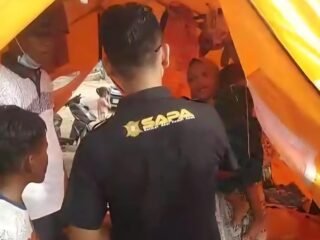 SAPA Salurkan Bantuan untuk Tiga Kabupaten Terdampak Banjir