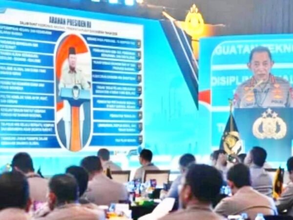 Beri Arahan di Rapim Polri, Jenderal Sigit Tegaskan Kawal Penuh Program Pemerintah