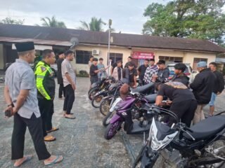 Intensitas Pengguna Knalpot Brong di Bulan Ramadhan Tinggi, Satlantas Polres Nagan Raya Bereaksi