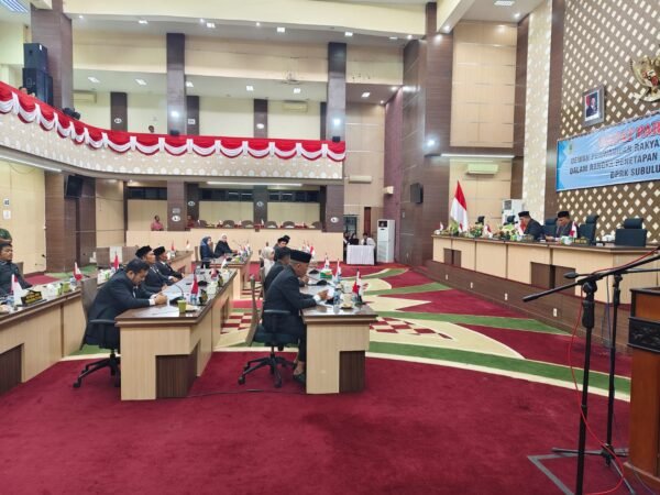 Gulirkan Hak Interpelasi, Besok DPRK Subulussalam Undang Walikota