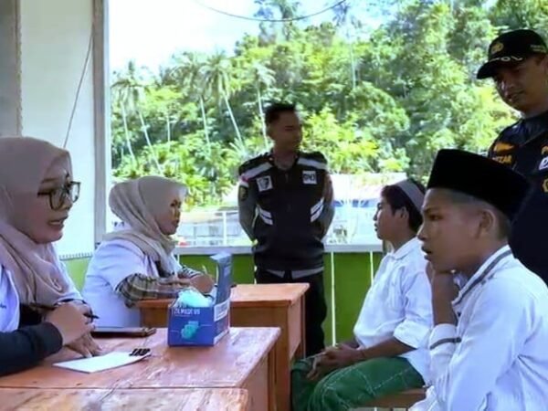 Jelang Ramadhan, Polres Simeulue Gelar Layanan Kesehatan Gratis Untuk Santri