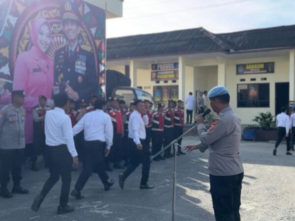 Polres Aceh Tengah Tes Urine Mendadak ke Anggota, Pastikan Personel Bebas Narkoba