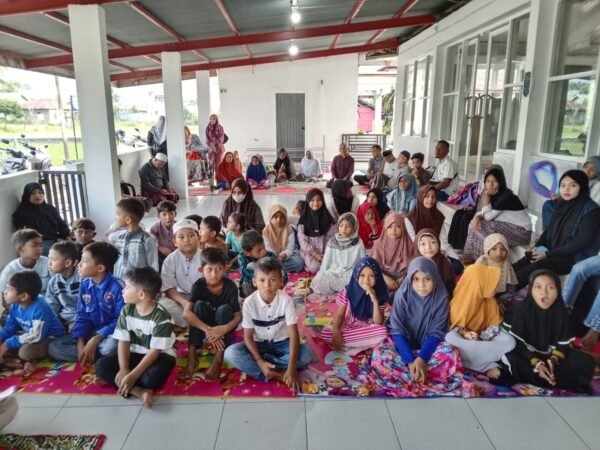 Mahasiswa KKN Universitas Abulyatama Gelar Leu Ue Islamic Festival.