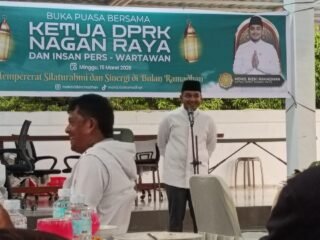Momen Buka Puasa Bersama, Ketua DPRK Ajak Media Hadirkan Berita Membangun dan Bernilai Positif 