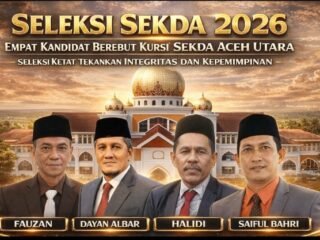 Empat Kandidat Sekda Aceh Utara Masuk Fase Penentu, Seleksi Dijaga Super Ketat dan Transparan