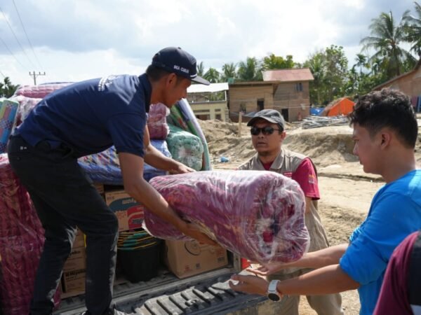 Kantor Bea Cukai Lhokseumawe Kirim Bantuan Kemanusiaan ke Pedalaman Langkahan