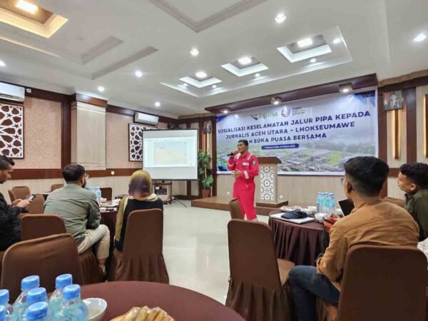 BPMA-PGE Sosialisasi Keselamatan Jalur Pipa Pada Jurnalis