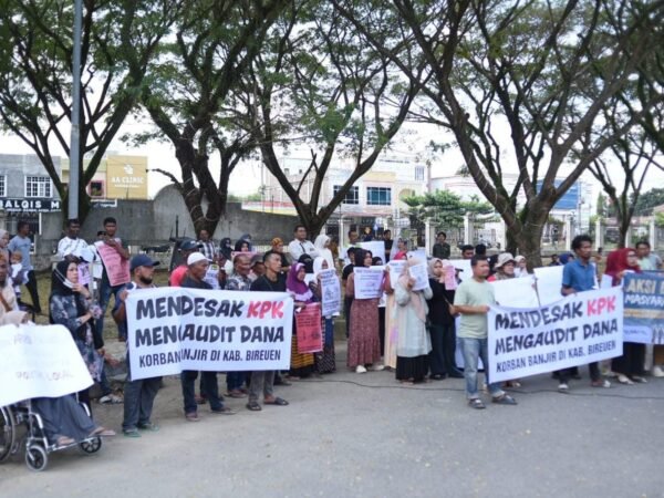 Gerakan Anti Korupsi Desak KPK Turun ke Bireuen Audit Dana Korban Banjir