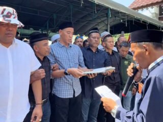 Ribuan Eks Kombatan GAM Disumpah Massal di Makam Hasan Tiro, Tegaskan Komitmen pada MoU Helsinki