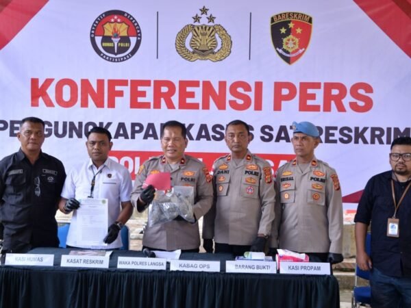 Polres Langsa Ungkap Kasus Rudapaksa Anak oleh Ayah Kandung