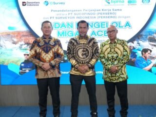 Kolaborasi BPMA, Sucofindo, dan Surveyor Indonesia Dorong Penguatan Industri Lokal di Hulu Migas Aceh