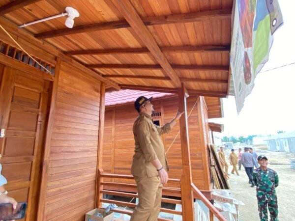 Estetis! Huntara Kayu Polri Ubah Wajah Pasca-Banjir Aceh Tamiang