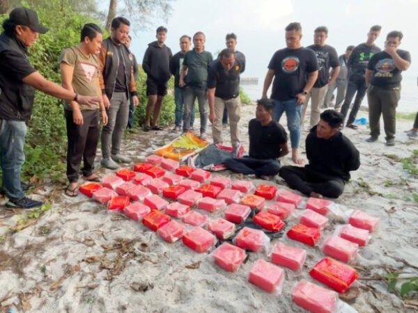 Jalur Wisata Disusupi Sindikat Internasional, Polisi Gagalkan Penyelundupan 50 Kg Sabu dari Thailand di Pesisir Aceh Utara