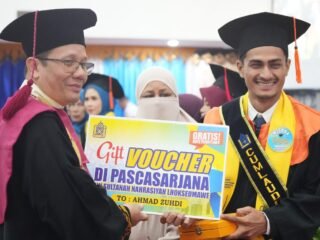 UIN Sultanah Nahrasiyah Lhokseumawe Wisuda 760 Lulusan, Raih Akreditasi Unggul BAN-PT