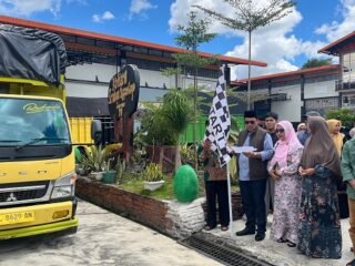 Bupati Aceh Tengah Lepas Ekspor 19,2 Ton Kopi Gayo ke Inggris