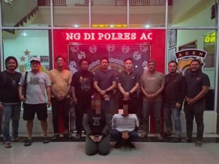 Dua Buronan Pembunuh Lansia Pekanbaru Ditangkap di Takengon