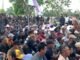 Desak Negara Hentikan Konflik HGU Cot Girek, Karyawan PTPN IV Kepung Kantor Bupati Aceh Utara