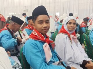 Muhammad Alfaruq Addawami Jemaah Haji Termuda Aceh, Berangkat Gantikan Almarhum Ayah