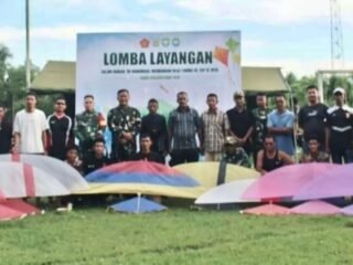 Satgas TMMD Kodim Abdya Adakan Turnamen Layang-layang