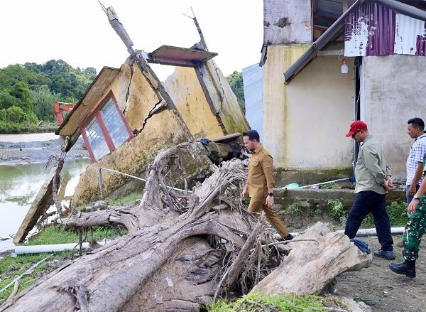 Satgas Rehabilitasi dan Rekonstruksi Bencana Sumatera Tinjau Gampong Bencana di Aceh Barat