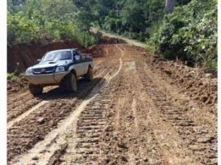Usai di Perbaiki, Jalan Kubu Capang–Pasi Ara Wt Lancar Dilalui Kendaraan
