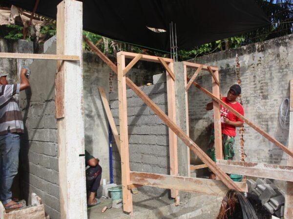 Pembangunan 5 MCK Lewat TMMD Capai 80 Persen