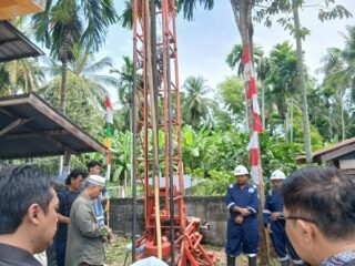 Kolaborasi Tiga Pilar, ABPEDNAS Resmikan Program Sumur Air Bersih di Lambleut