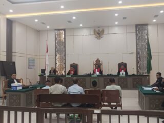 Sidang Korupsi Proyek Wastafel Aceh JPU Tuntut Lima Terdakwa Tiga Tahun Penjara