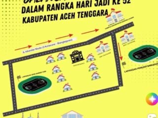 20 Ribu Peserta Siap Ramaikan Jalan Santai HUT Aceh Tenggara, Enam Sepeda Motor Disiapkan sebagai Hadiah Utama