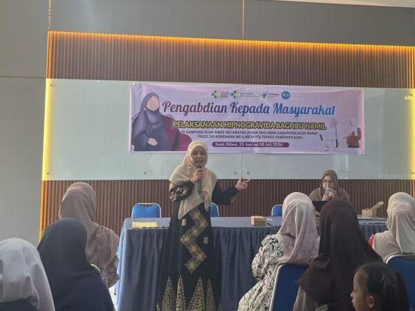 Dosen Prodi D-III Kebidanan Meulaboh Poltekkes Kemenkes Aceh Terapkan Hasil Penelitian Hipnogravida Bagi Ibu Hamil