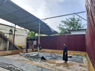 Puting Beliung Terjang Dayah Penghafal Al-Qur'an di Lhokseumawe, Atap Mushalla Putri Rusak Parah