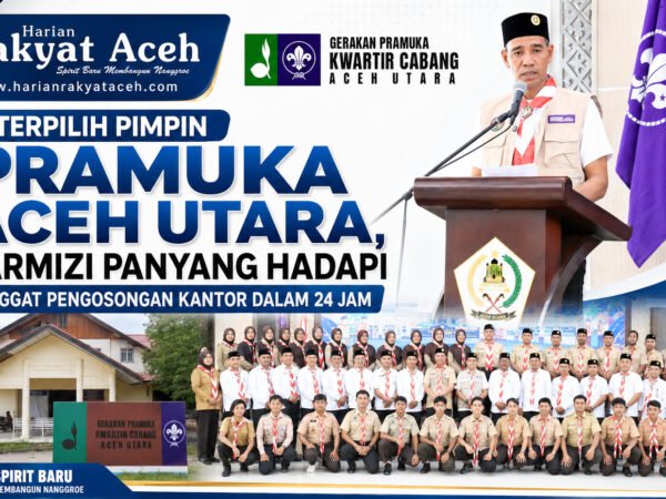 Terpilih Pimpin Pramuka Aceh Utara, Tarmizi Panyang Hadapi Tenggat Pengosongan Kantor dalam 24 Jam