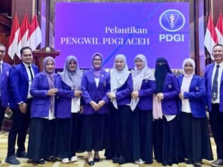 PDGI Aceh Utara Resmi Dikukuhkan, Siap Tingkatkan Kesehatan Gigi Masyarakat Lima Tahun ke Depan