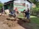 Antisipasi Banjir Genangan Warga Komplek Kesehatan Leu Ue Gelar Gotong Royong.