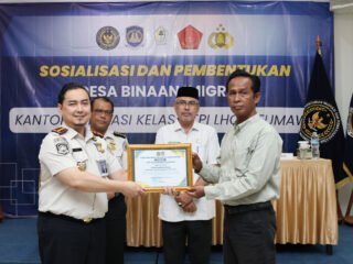 Imigrasi Lhokseumawe Bentuk Garda Desa Pengawas Orang Asing, Perkuat Benteng Pencegahan TPPO di Aceh Utara