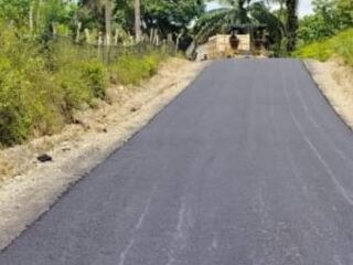 Jalan Penghubung Ie Sayang - Alue Keumuning di Woyla Barat Mulai Dibangun