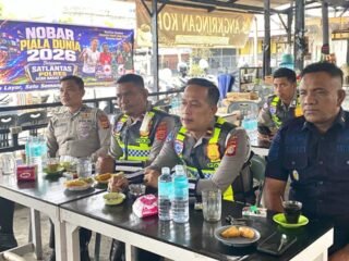 Nobar Piala Dunia 2026 Jadi Ajang Silaturrahmi Satlantas Abdya