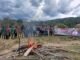 Patroli Gabungan Bakar Tambang Ilegal di Linge