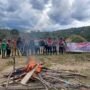 Patroli Gabungan Bakar Tambang Ilegal di Linge