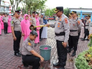 53 Personel Polres Aceh Barat Naik Pangkat Setingkat Lebih Tinggi 