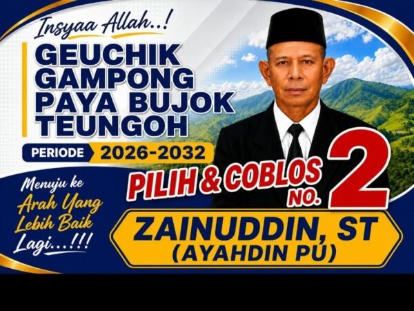 Ikhtiar Membangun Gampong Maju dan Gratiskan Kain Kafan